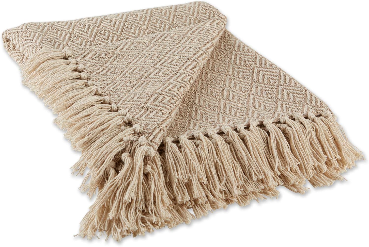 Cotton Woven Knit Throw blanket 