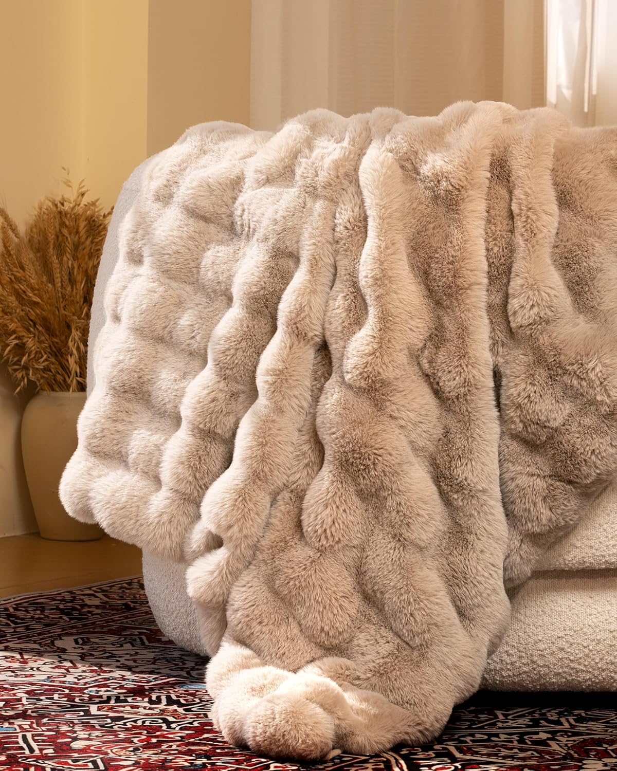 Amazon Faux Fur blanket 