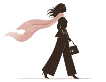 The Pink Scarf Girl